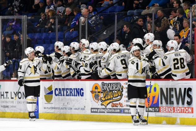 Wheeling Nailers Celebrate Win
