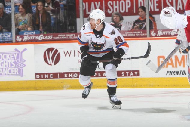 Lehigh Valley Phantoms forward Max Willman