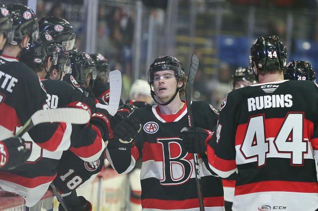 Belleville Senators on game night