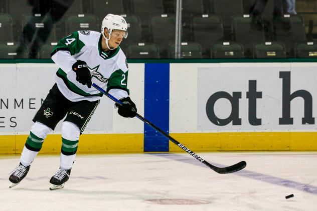 Texas Stars forward Fredrik Olofsson