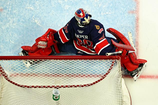 Regina Pats goaltender Matthew Kieper