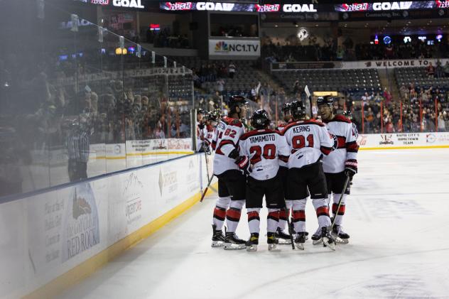 Rapid City Rush celebrate win