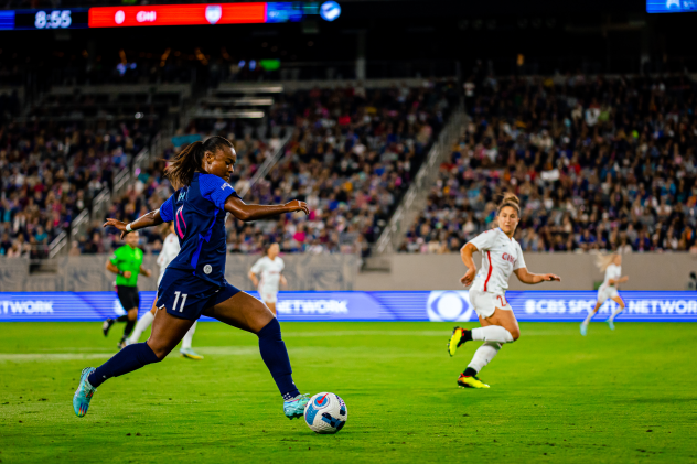 San Diego Wave Fútbol Club's Jaedyn Shaw