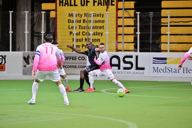 Baltimore Blast battle Empire Strykers on game night