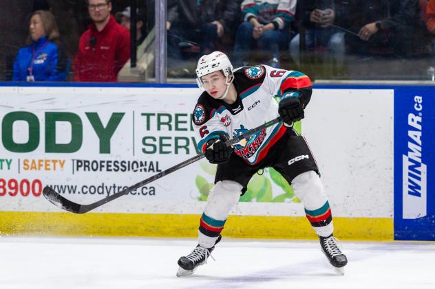 Kelowna Rockets defenceman Marek Rocak