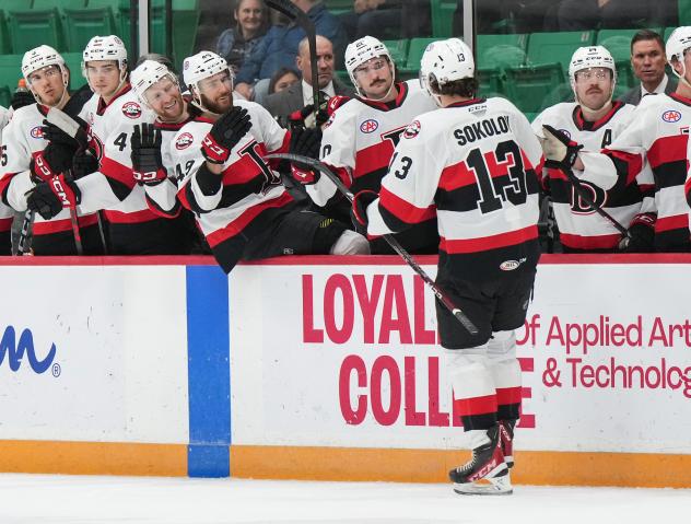 Belleville Senators forward Egor Sokolov