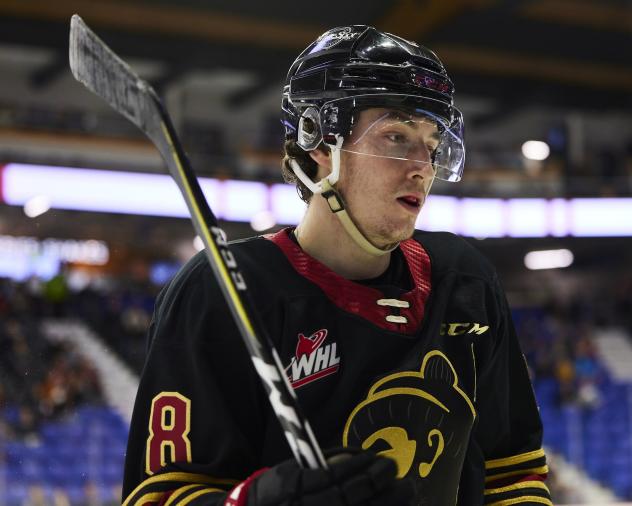 Vancouver Giants forward Ty Thorpe