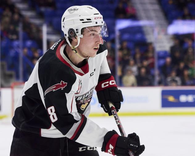 Vancouver Giants forward Ty Thorpe