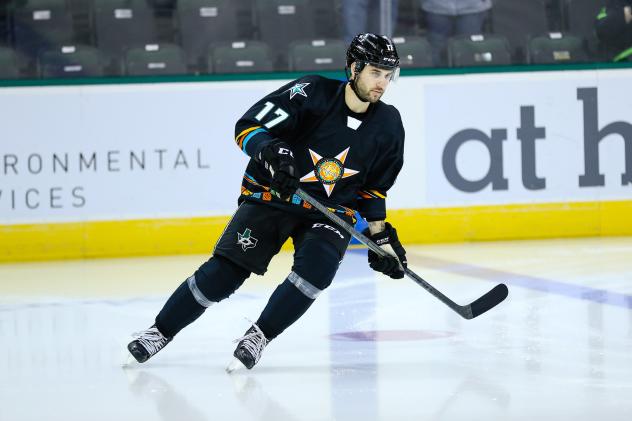 Texas Stars forward Justin Ducharme