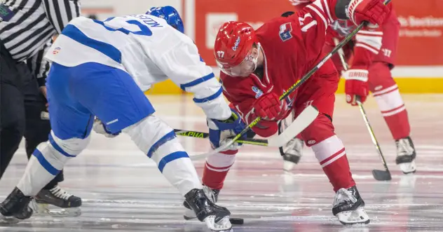 Wichita Thunder face off with the Allen Americans
