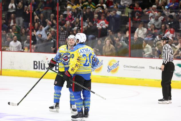 Cincinnati Cyclones' Arvin Atwal on game night
