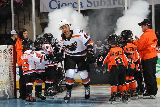 Lehigh Valley Phantoms forward Zayde Wisdom