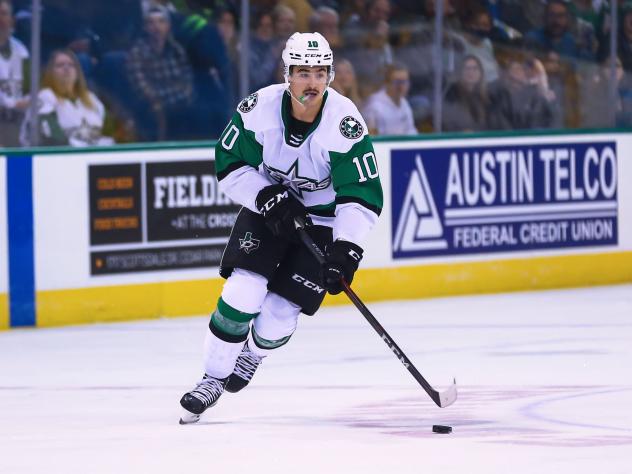 Texas Stars forward Nick Caamano