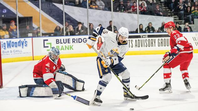 Destroyers vs. the Western Conference at the 2023 Warrior/ECHL All-Star Classic