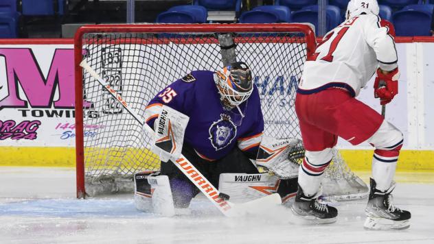 Reading Royals goaltender Pat Nagle