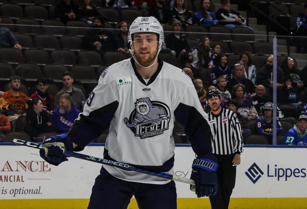 Zach Jordan of the Jacksonville Icemen