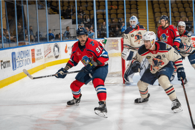 Springfield Thunderbirds' Martin Frk In Action