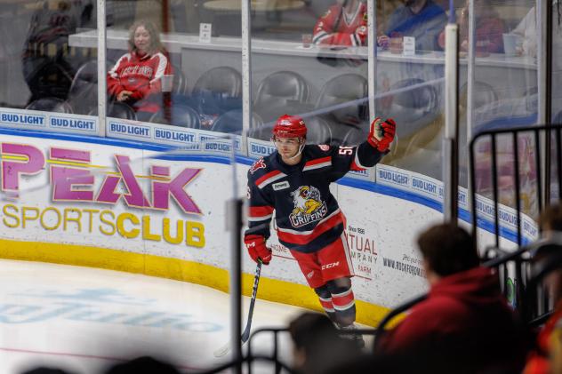 Grand Rapids Griffins' Danny O'Regan on game night