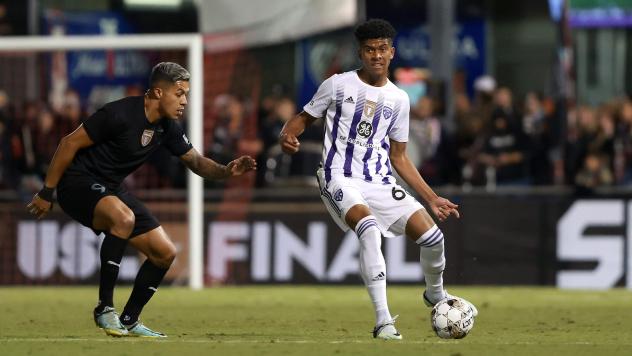 Louisville City FC defender Josh Wynder
