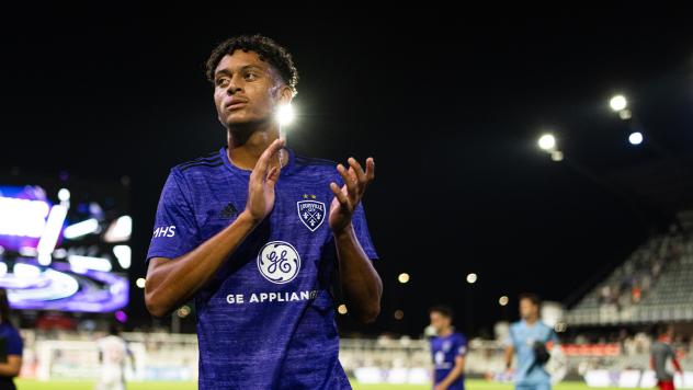 Louisville City FC midfielder Elijah Wynder