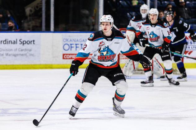 Kelowna Rockets forward Gabriel Szturc