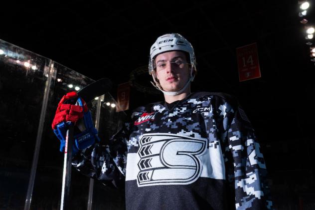 Spokane Chiefs Military Appreciation Night jersey