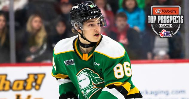 London Knights forward Denver Barkey