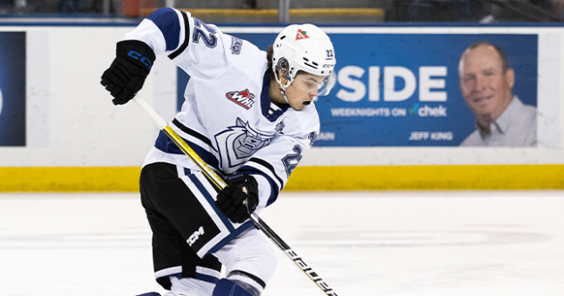 Victoria Royals left wing Teydon Trembecky