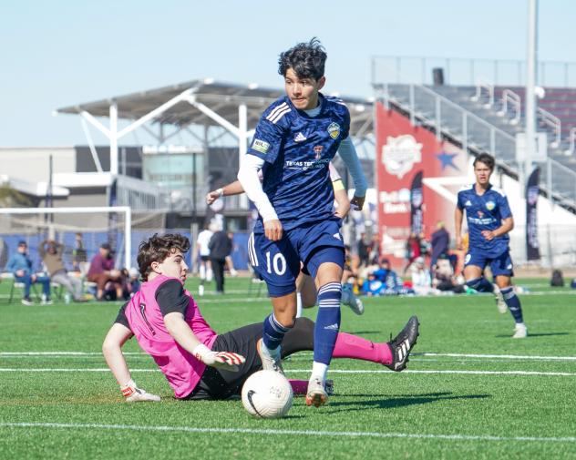 El Paso Locomotive FC Academy's U15-19 Boys in action