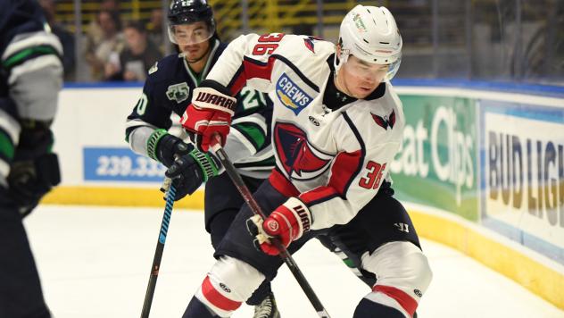 South Carolina Stingrays' Michael Kim in action