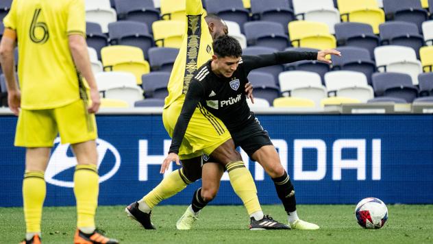 LouCity forward Ray Serrano at Nashville SC