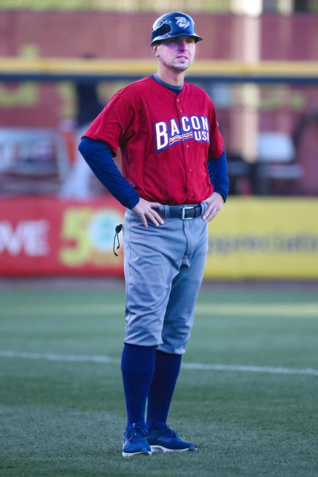 Greg Brodzinski with the Lehigh Valley IronPigs