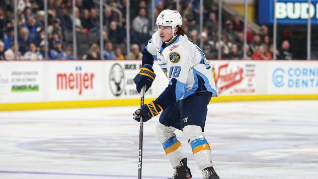 Toledo Walleye forward Trenton Bliss