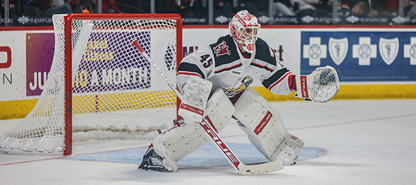 Grand Rapids Griffins goaltender Jussi Olkinuora