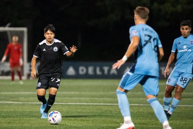 Tacoma Defiance midfielder Juan Alvarez