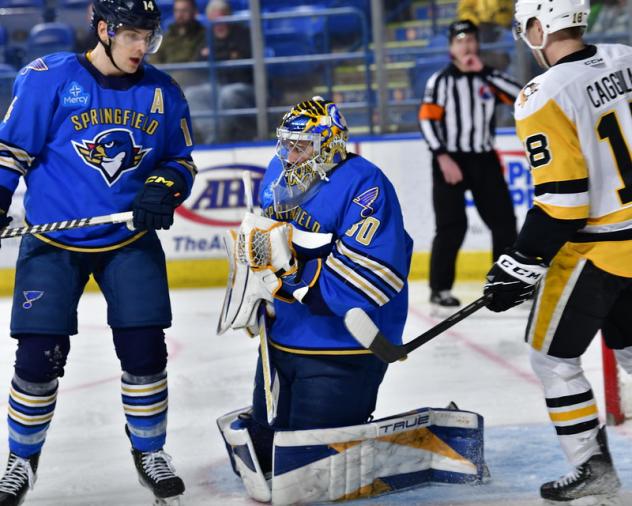 Springfield Thunderbirds' goalie Joel Hofer