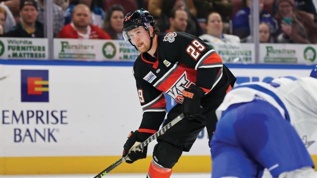Pascal Laberge of the Kansas City Mavericks