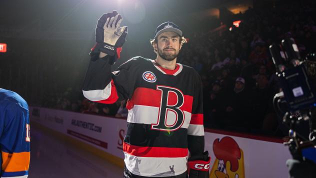 Egor Sokolov of the Belleville Senators at the AHL All-Star Classic