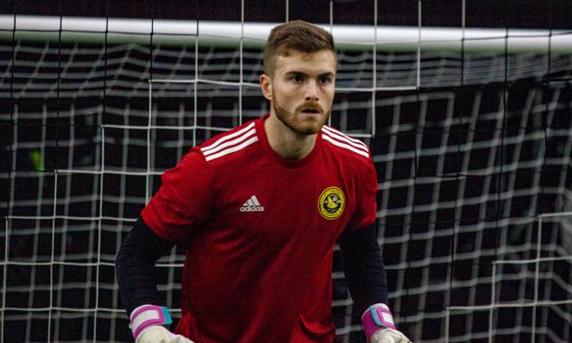 Pittsburgh  Riverhounds SC goalkeeper Christian Garner