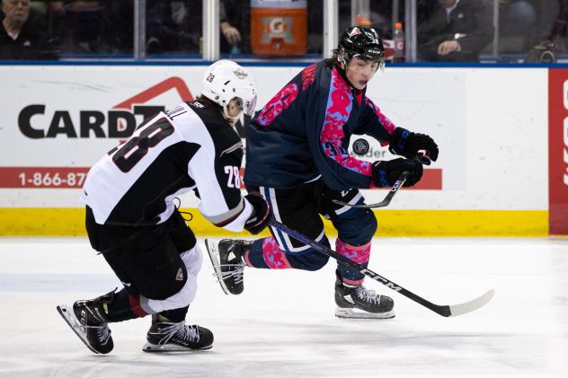 Vancouver Giants' Julian Cull on game night