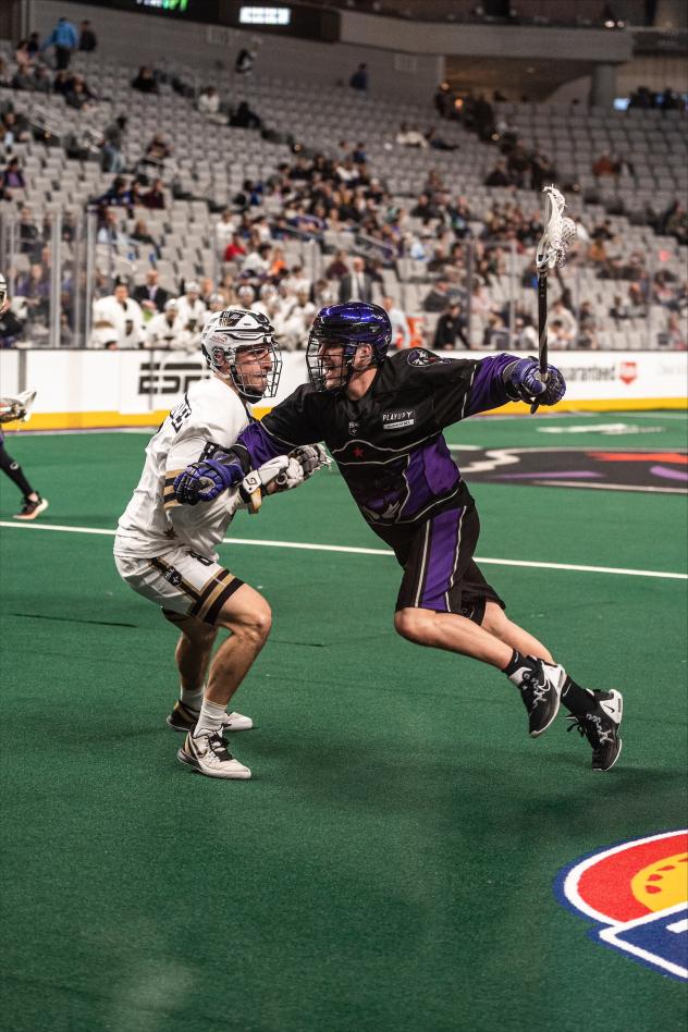 Panther City Lacrosse Club's Jonathan Donville in action