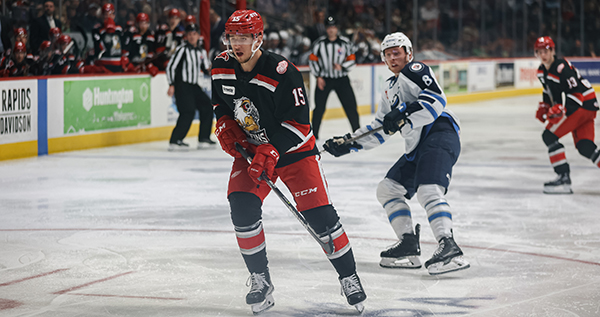 Grand Rapids Griffins left wing Jakub Vrana