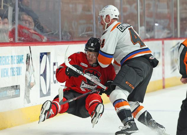 Lehigh Valley Phantoms' Kevin Connauton in action