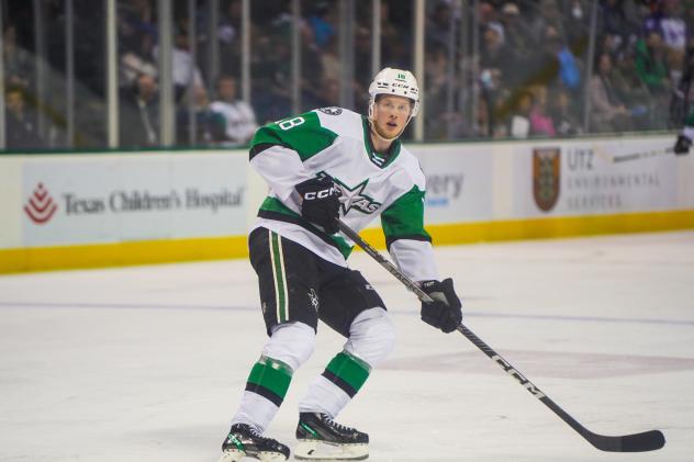 Texas Stars forward Fredrik Karlstrom