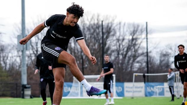 Louisville City FC forward Issac Cano