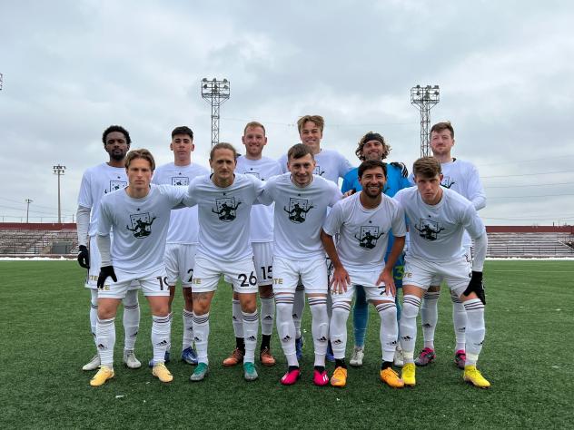 Detroit City FC in special jerseys