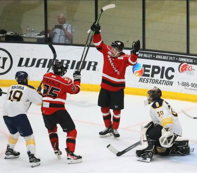 Wheeling Nailers celebrate win