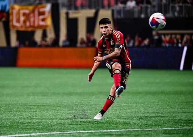 Atlanta United's Thiago Almada in action