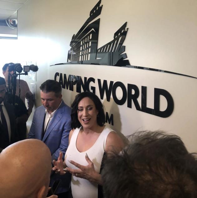 XFL Chairwoman and Owner Dany Garcia and President Russ Brandon