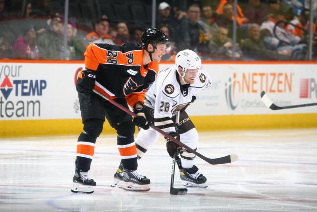 Lehigh Valley Phantoms right wing Olle Lycksell